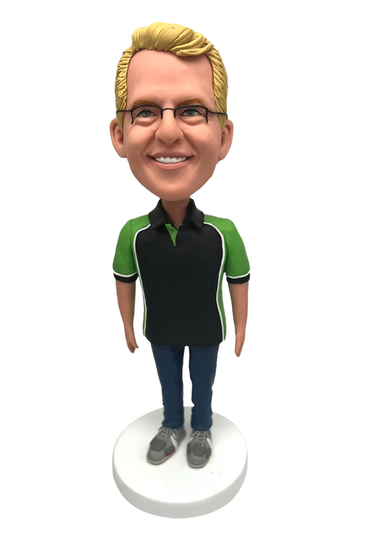 Male Coach Custom Bobblehead