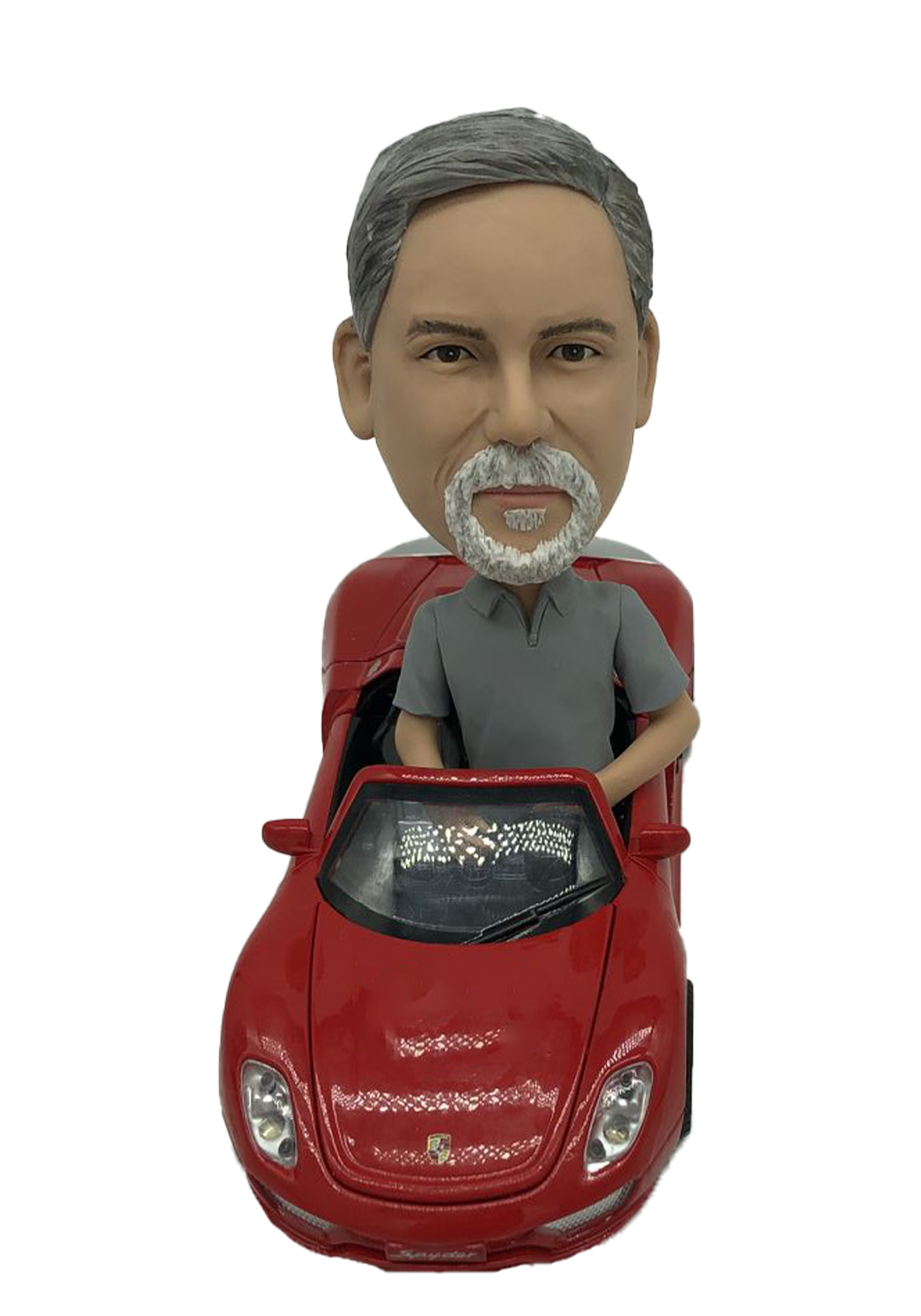 Man in Porsche Custom Bobblehead 