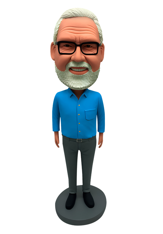 Man in Shirt Custom Bobblehead-3