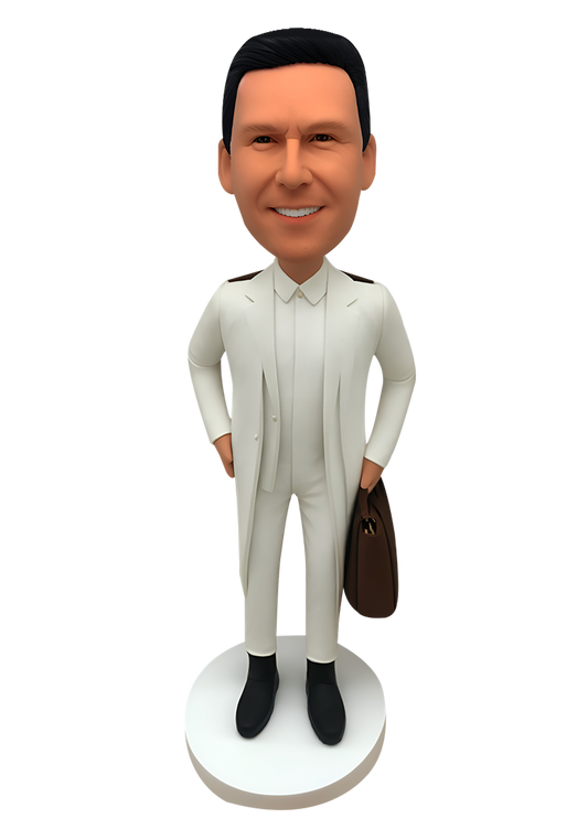 Man with Bag Custom Bobblehead-1