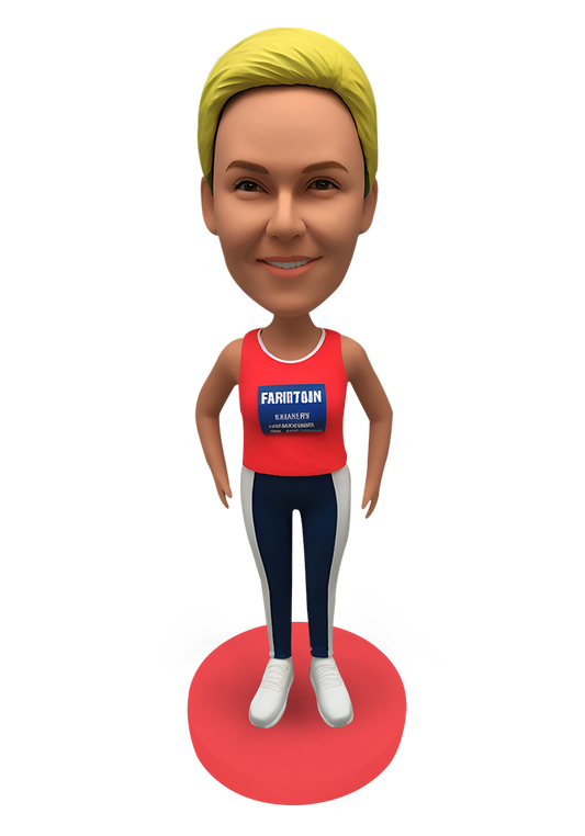 Marathon Girl Custom Bobblehead-4