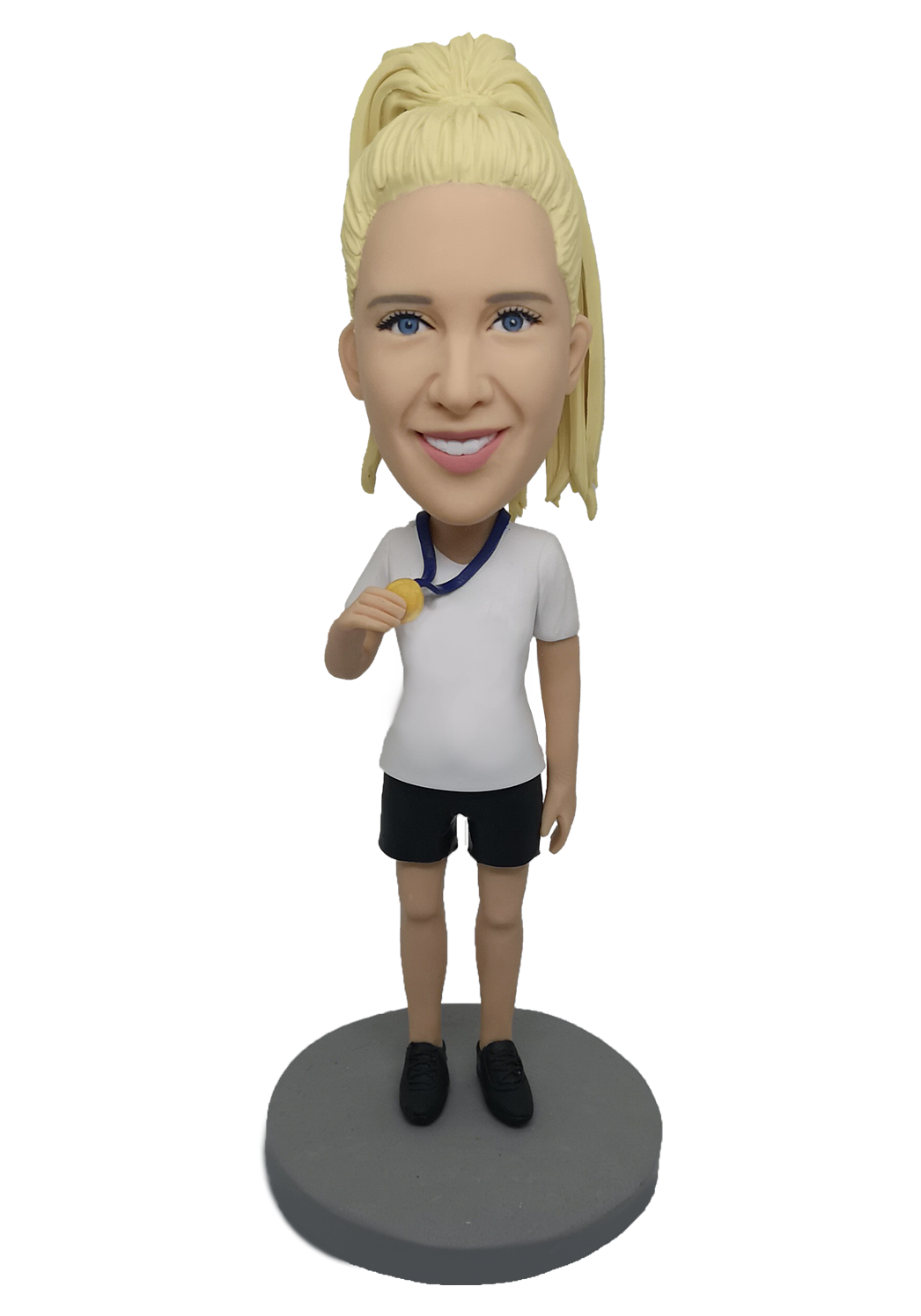 Meditation Girl Custom Bobblehead 