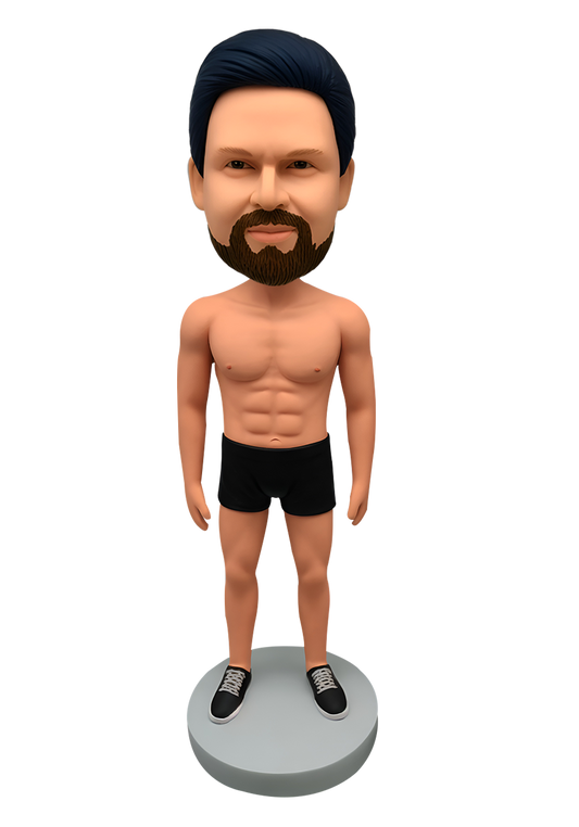 Muscular Man Custom Bobblehead-1