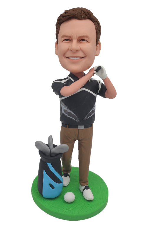 Pro Golfer Custom Bobblehead