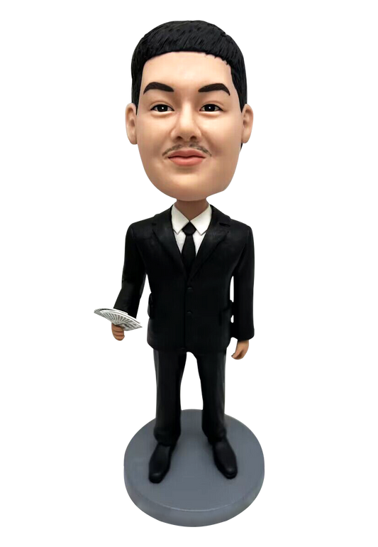 Rich Man Custom Bobblehead