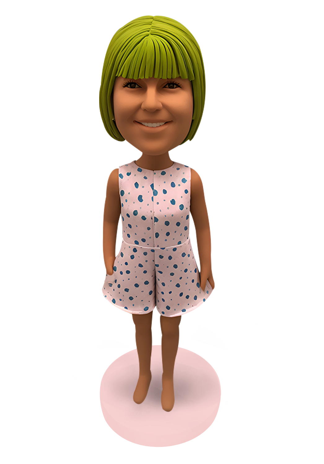 Rompers Girl Custom Bobblehead-1