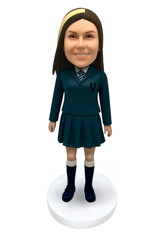 School Girl Custom Bobblehead-1