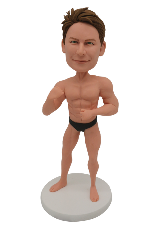 Showing Muscle Custom Bobblehead