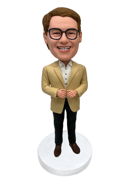 Shy Man Custom Bobblehead