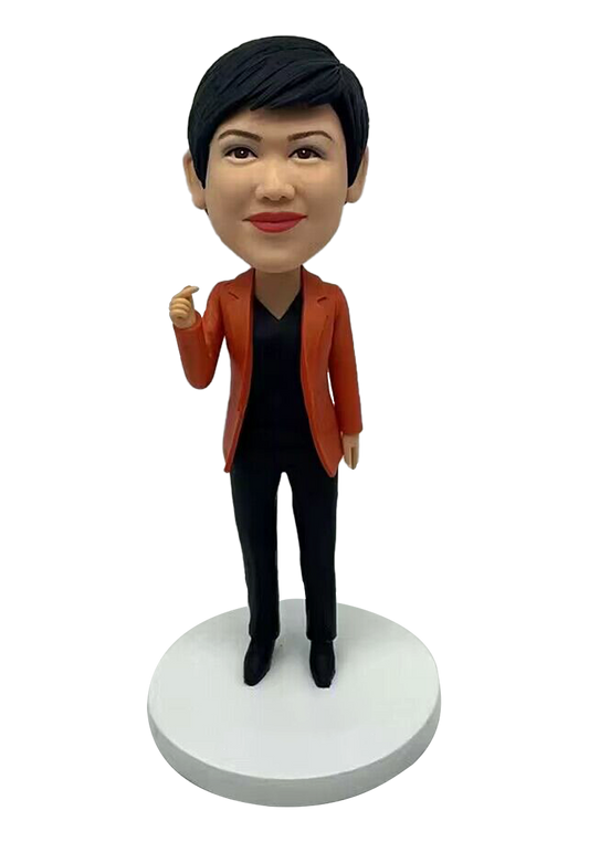 Snaping Fingers Custom Bobblehead