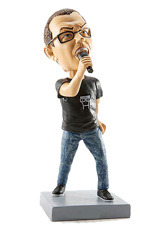 Yelling Singer Custom Bobblehead